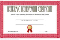 Academic Achievement Certificate Template - 10+ Fresh Ideas intended for Professional Chess Tournament Certificate Template  8 Ideas
