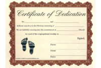 Baby Dedication Certificate Template ~ Addictionary inside Baby Dedication Certificate Templates