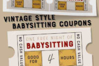 Babysitting Coupon – Free Download | Coupon Template, Babysitting throughout Babysitting Certificate Template 8 Ideas