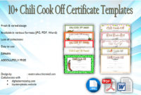 Bake Off Certificate Templates [7+ Colorful Designs Free Download] regarding New Bake Off Certificate Template