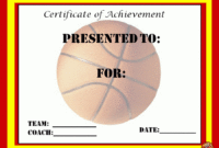 Basketball Award Certificate To Print | Basketball Awards, Free throughout Best Basketball Tournament Certificate Template