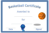 Basketball Award Certificate To Print | Free Basketball, Basketball for Top Baseball Award Certificate Template