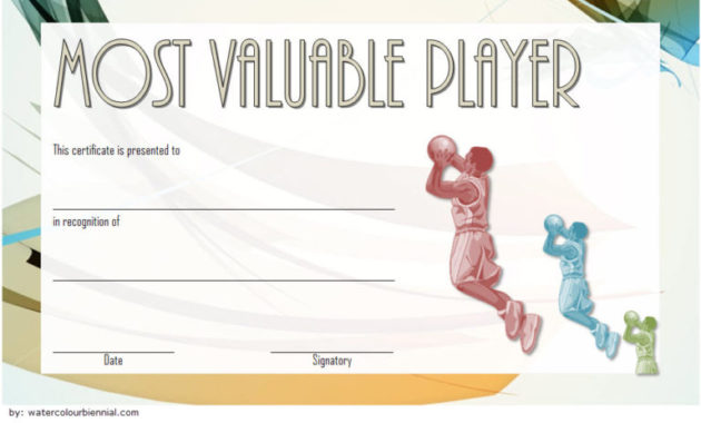 Basketball Mvp Certificate Template 5 | Paddle Certificate inside Download 10 Basketball Mvp Certificate Editable Templates
