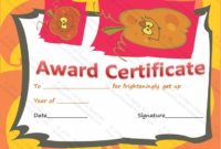Best Halloween Costume Award Certificate Template with regard to Best Dressed Certificate Templates