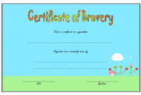 Bravery Certificate Templates – 10+ Best Template Ideas intended for Certificate Of Job Promotion Template 7 Ideas