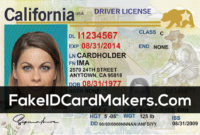California Driver License Template Psd [Fake Ca Id Card] In 2020 with Travel Certificates 10 Template Designs 2019
