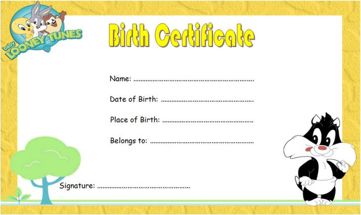 Cat Birth Certificate Free Printable: Top 12+ Sweet Concepts 3 | Birth inside Professional Kitten Birth Certificate Template