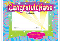 Certificate Congratulations 30/Pk Spirals 8-1/2 X 11 – Awards intended for Handwriting Award Certificate Printable