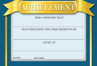 Certificate Of Achievement – Ctca041 – School Photo Marketing regarding Professional Academic Achievement Certificate Templates