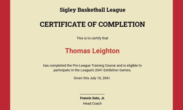 Certificate Of Appreciation For Basketball Tournament Template [Free inside Awesome Download 7 Basketball Participation Certificate Editable Templates
