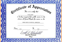 Certificate Of Appreciation Template Free Download | Task List Templates throughout 10 Scholarship Award Certificate Editable Templates