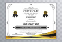 Certificate Of Merit Free Vector Art – (2,425 Free Downloads) with Awesome Merit Award Certificate Templates