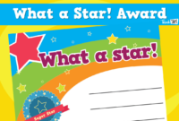 Certificate - What A Star! | Star Students, Student Certificates with Star Reader Certificate Templates
