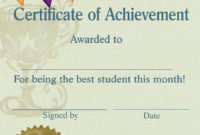 Certificate,Template,Student,Teacher,Banner – Free Image Regarding with regard to Free Academic Achievement Certificate Template