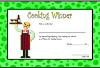 Cooking Competition Certificate Templates – 7+ Best Ideas within Top Bake Off Certificate Templates
