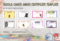 Dance Award Certificate Template In 2020: Free 8+ Best Ideas inside Hip Hop Dance Certificate Templates