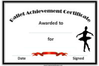 Dance Certificate Template | Free Printable Certificate Templates within Dance Award Certificate Template