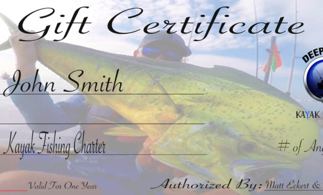 Deep Blue Shop - Gift Certificates, Shirts, Decals, Hats intended for Best Fishing Gift Certificate Editable Templates