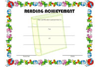 Download 5+ Reading Achievement Certificate Templates Free intended for Super Reader Certificate Template