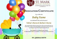 √ 20 Child Dedication Certificate Editable ™ In 2020 | Baby Dedication with regard to Fascinating Certificate For Summer Camp  Templates 2020