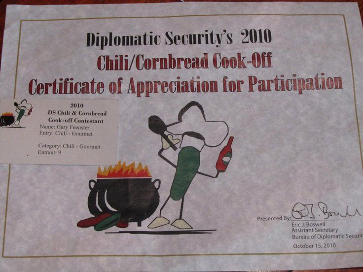 √ 20 Chili Cook Off Award Certificate Template ™ In 2020 | Certificate with regard to Simple Cooking Contest Winner Certificate Templates