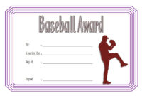 Editable Baseball Award Certificates [9+ Sporty Designs Free] inside Awesome Table Tennis Certificate Templates  10 Designs