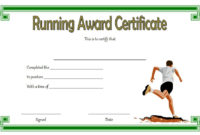 Editable Running Certificate – 10+ Best Options regarding Best 10 Sportsmanship Certificate Templates