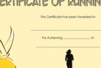 Editable Running Certificate - 10+ Best Options regarding Fascinating 5K Race Certificate Template 7 Extraordinary Ideas