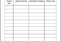 Example Employee Training Record Template - Sample Templates for Amazing Best Coach Certificate Template  9 Designs