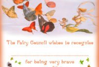 Fairy Certificate Of Bravery | Rooftop Post Printables pertaining to Fantastic Bravery Award Certificate Templates