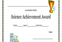 Free 40+ Sample Award Certificates In Ms Word | Psd | Ai | Eps intended for Awesome Science Achievement Certificate Templates