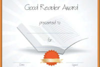 Free Editable Reading Certificate Templates – Instant Download with regard to Fascinating Reader Award Certificate Templates