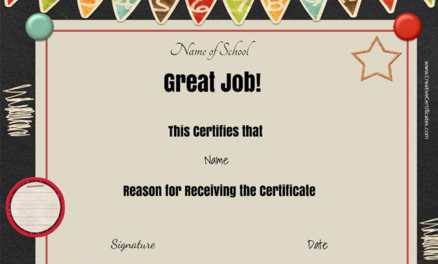 Free School Certificates &amp;amp; Awards intended for Fantastic Star Reader Certificate Templates