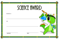 Free Science Award Template 2 | Science Awards, Award Templates Free within Professional Science Fair Certificate Templates