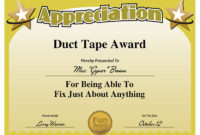 Funny Employee Awards | Humorous Award Certificates For Employees with regard to Top Teamwork Certificate Templates 10 Team Awards