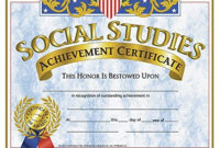 Hayes School Publishing Certificates Social Studies 30/Pk 8.5 X 11 with regard to Free Social Studies Certificate
