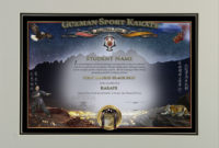 Make An Impact On Your Martial Arts Students With Awards, Certificates intended for Fascinating Karate Certificate Template