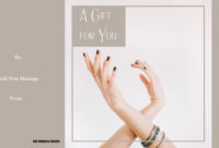 Nail Salon Gift Certificates Free Nail Salon Gift Certificates with regard to Awesome Printable Manicure Gift Certificate Template