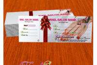 Nail Spa Printing | Nail Spa, Nail Salon Names, Salon Names throughout Nail Salon Gift Certificate Template