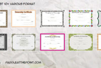 Ownership Certificate Templates - 10+ Free Exclusive Designs throughout Ownership Certificate Templates