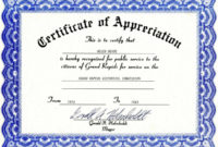 Perfect Attendance Certificate Template for Perfect Attendance Certificate Template Editable