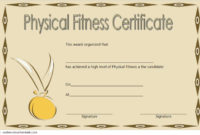 Physical Fitness Certificate Template Editable [7+ Latest Designs] with Diploma Certificate Template  Download 7 Ideas