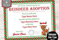 Pin On Christmas Ideas with New Elf Adoption Certificate  Printable