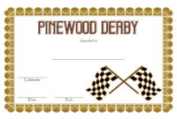 Pinewood Derby Certificate Template - 7+ Greatest Designs with Stunning 9 Worlds Best Mom Certificate Templates