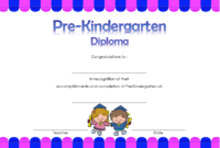 Pre K Diploma Certificate Editable - 10+ Great Templates for Certificate Of School Promotion 10 Template Ideas