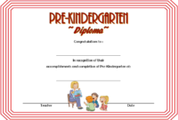 Pre K Diploma Certificate Editable - 10+ Great Templates with Simple Certificate Of School Promotion 10 Template Ideas