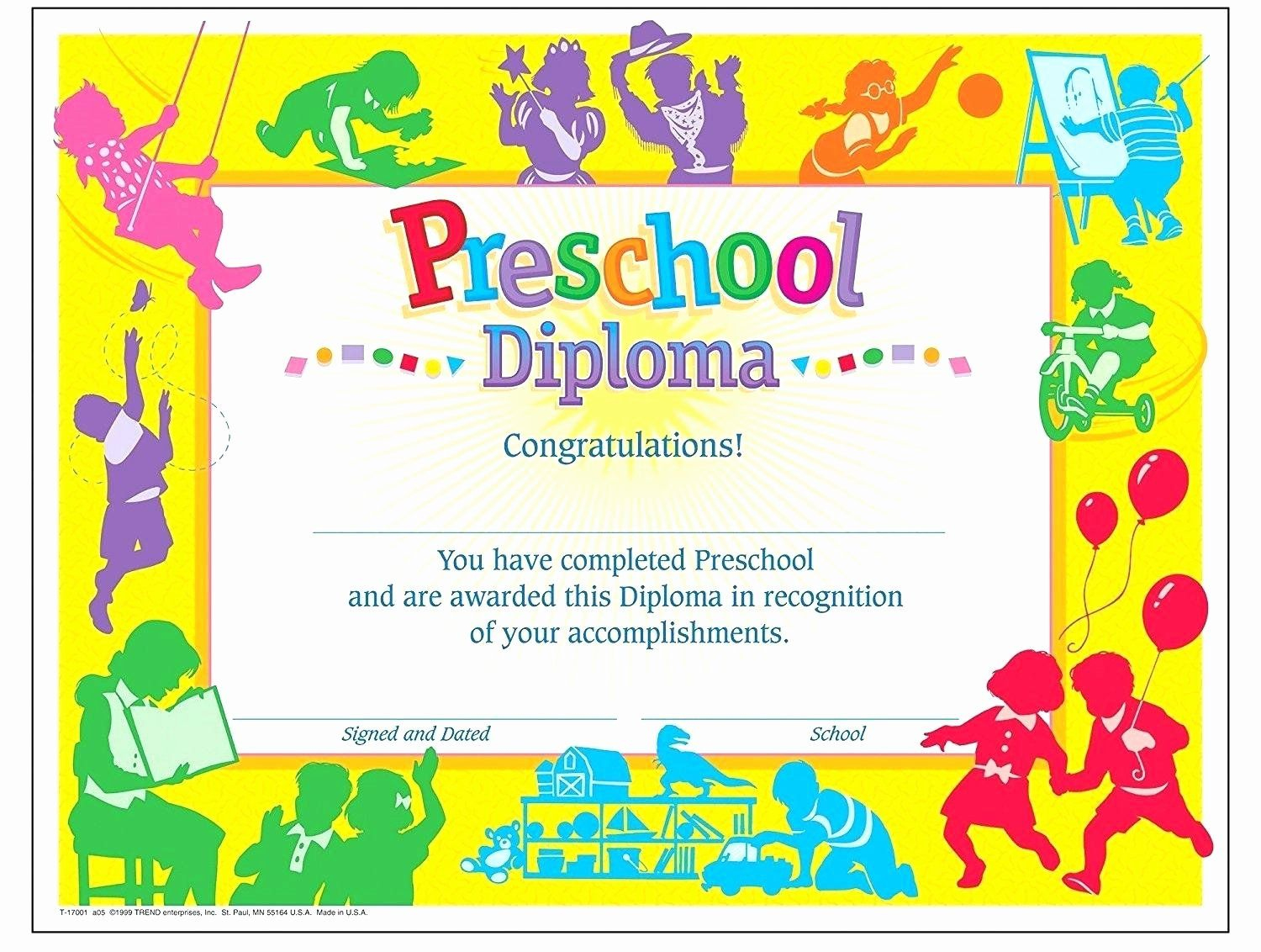 Preschool Diploma Template Word In 2020 | Preschool Diploma Template throughout Amazing Daycare Diploma Certificate Templates
