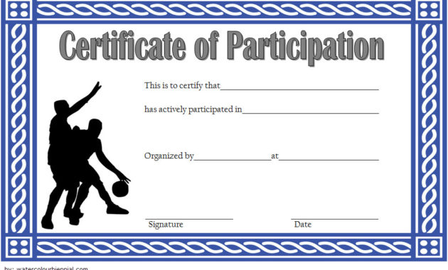 Printable Netball Participation Certificate Editable Templates within Fantastic Netball Certificate