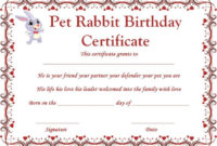 Right Place To Find Free Samples And Templates For Rabbit Throughout throughout Rabbit Adoption Certificate Template 6 Ideas