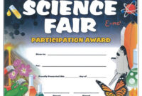 Science Certificates - Rocket - Certificates - Science Fair - School throughout Science Award Certificate Templates